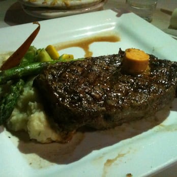 Cafe Central - Angus Ribeye+Chipotle Lime Butter+Daily Whipped Potatoes 09/17/11 - Salad Near Me - El Paso, Texas