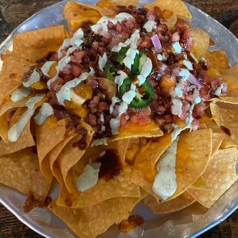 Chatty Monks Brewing - Chaat Nachos - New American Near Me - West Reading, Pennsylvania