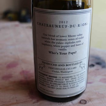 Ventimiglia Cellars - Ron's sense of humor is surpassed only by his wine-making know-how. - Wineries Near Me - Chelan, Washington Ventimiglia Cellars - Ron's sense of humor is surpassed only by his wine-making know-how. - Wineries Near Me - Chelan, Washington