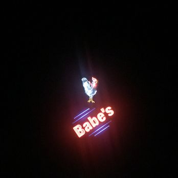 Babe's Chicken Dinner House - Outside sign - Chicken Shop Near Me - Roanoke, Texas Babe's Chicken Dinner House - Outside sign - Chicken Shop Near Me - Roanoke, Texas