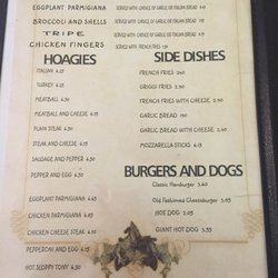 Tony's Pizzeria - Tony's Pizza Menu