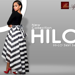Mir Apparel - Latest Hi-Lo Skirt Set Collection from Mir Apparel. Visit: https://goo.gl/Uq2BYR