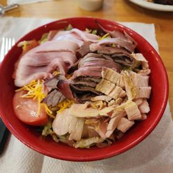 Keller's BBQ - 1/2 chef salad ($9.99)