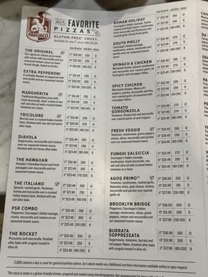 Menu photo 1 Pagliacci Pizza Seattle, WA Menu photo 1 Pagliacci Pizza Seattle, WA
