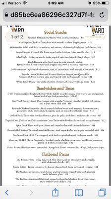 Menu photo 5 The Pour Yard Quincy, MA