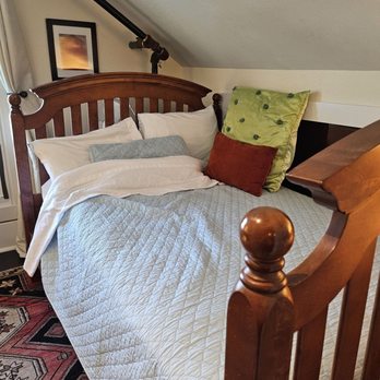 Balcony Guest House - Second bed, we sat on it that's why it's messed up a little - Bed & Breakfast Near Me - New Orleans, Louisiana