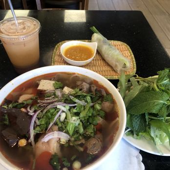 Bun Bo Way - This is about $30. I ate one of the rolls before the picture lol. I gave her a $5 tips, is that too much for tips? I saw a guy left $2 - Vietnamese Near Me - Westminster, California Bun Bo Way - This is about $30. I ate one of the rolls before the picture lol. I gave her a $5 tips, is that too much for tips? I saw a guy left $2 - Vietnamese Near Me - Westminster, California