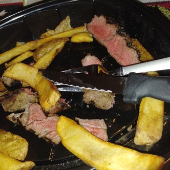 Texas Roadhouse - This was not medium well. It actually was more red than it shows in the picture. - Steakhouses Near Me - Dyer, Indiana Texas Roadhouse - This was not medium well. It actually was more red than it shows in the picture. - Steakhouses Near Me - Dyer, Indiana