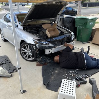DVolada Auto Repair - Miguel at work - Auto Repair Near Me - Corona, California