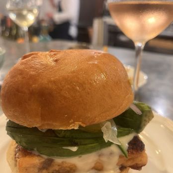 La Bonne Vache - Salmon burger - French Near Me - Washington, DC, District of Columbia La Bonne Vache - Salmon burger - French Near Me - Washington, DC, District of Columbia