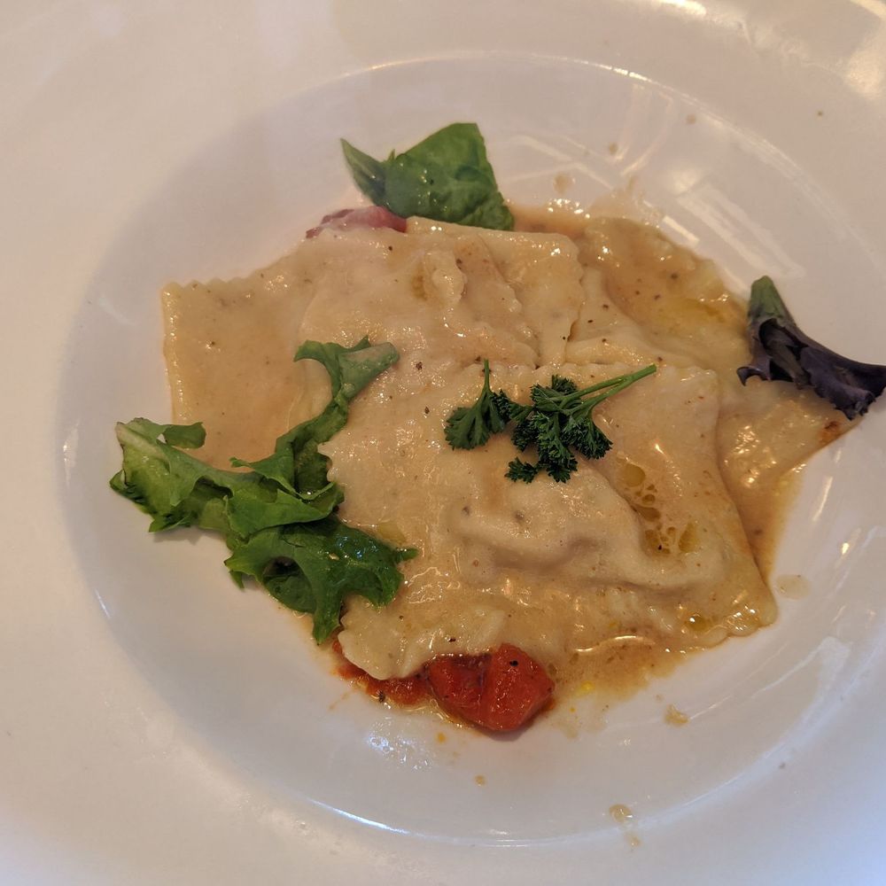 Ports Cafe - Lobster ravioli - New American Near Me - Geneva, New York Ports Cafe - Lobster ravioli - New American Near Me - Geneva, New York