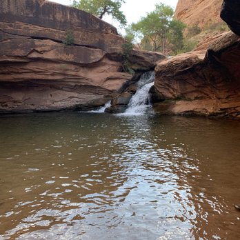 North Fork Millcreek Canyon - Waterfall at one mile in. - Hiking Near Me - Moab, Utah North Fork Millcreek Canyon - Waterfall at one mile in. - Hiking Near Me - Moab, Utah