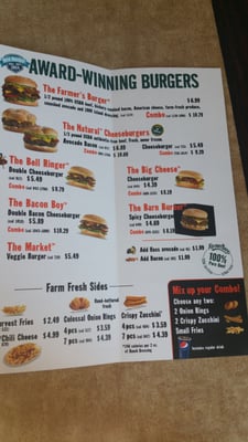 Menu photo 5 Farmer Boys North Las Vegas, NV