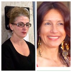 Dali Mardach, MD - This is WHO SHE ACTUALLY IS on the left and her fake ZocDoc pic on the right of someone else