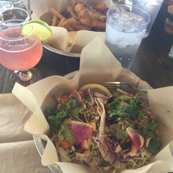 Eric Ericssons Fish Co - Blackened Chicken Tacos and the Jalapeno battered swordfish and fries - Seafood Near Me - Ventura, California Eric Ericssons Fish Co - Blackened Chicken Tacos and the Jalapeno battered swordfish and fries - Seafood Near Me - Ventura, California