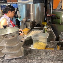 Momos being made