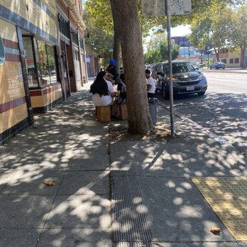 Krispy Joe's - Seating outside nearby entrance - Coffee & Tea Near Me - Emeryville, California Krispy Joe's - Seating outside nearby entrance - Coffee & Tea Near Me - Emeryville, California