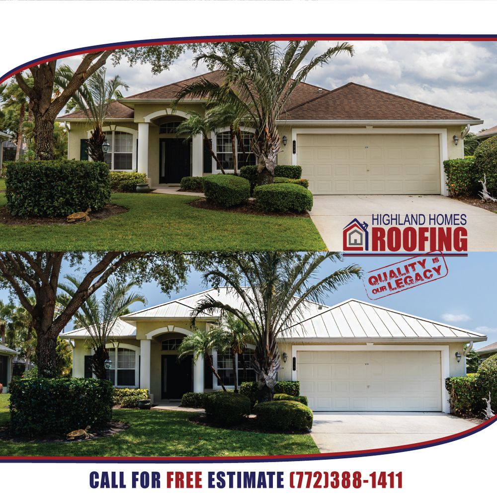 Slide of Highland Homes Roofing