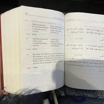 Our Lady's Maronite Catholic Church - You get a red book to follow the ritual. - Churches Near Me - Austin, Texas Our Lady's Maronite Catholic Church - You get a red book to follow the ritual. - Churches Near Me - Austin, Texas