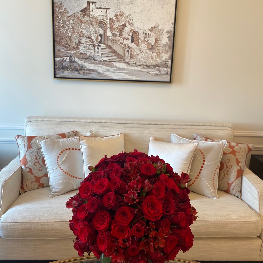 The St. Regis Rome - Love the large fresh flower bouquets - Hotels Near Me - Rome, RM