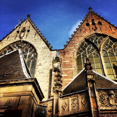 Oude Kerk Amsterdam by null