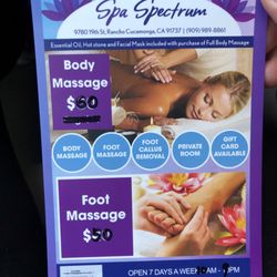 Spa Spectrum Massage - Spa Spectrum Massage hours & location information