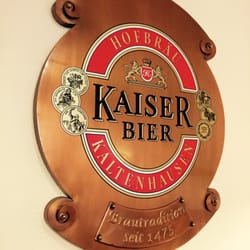 Hofbräu Kaltenhauusen - Famous Kaiser beer