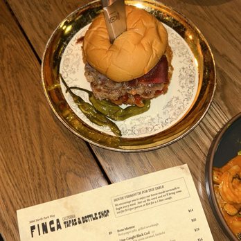 Finca - Ibérico burger (secret menu) - Wine Bars Near Me - San Diego, California Finca - Ibérico burger (secret menu) - Wine Bars Near Me - San Diego, California