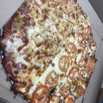 Rosati's Pizza - Half Hawaiian half white sauce pizza - Italian Near Me - Lexington, Kentucky