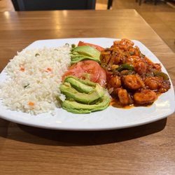 Meno's Mexican Grill - Devils shrimp