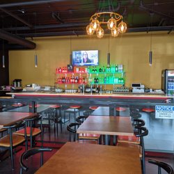 Shewa Ber - Restaurant interior and bar.