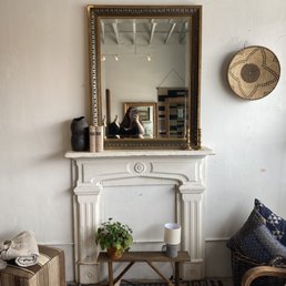 Vintage French mirror, Atwater Village store Vintage French mirror, Atwater Village store