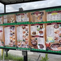 Taqueria Jalisciense - Drive thru menu