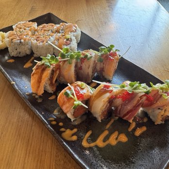 Soraya - spicy tuna & ruby roll - Japanese Near Me - Detroit, Michigan Soraya - spicy tuna & ruby roll - Japanese Near Me - Detroit, Michigan