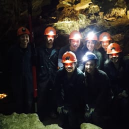 Someone forgot to turn their headlamp on for this pic!