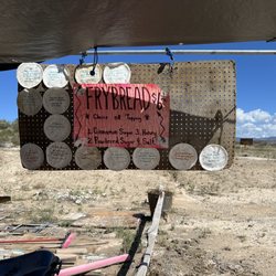 Yavapai Apache Fry Bread & Jewelry - Menu