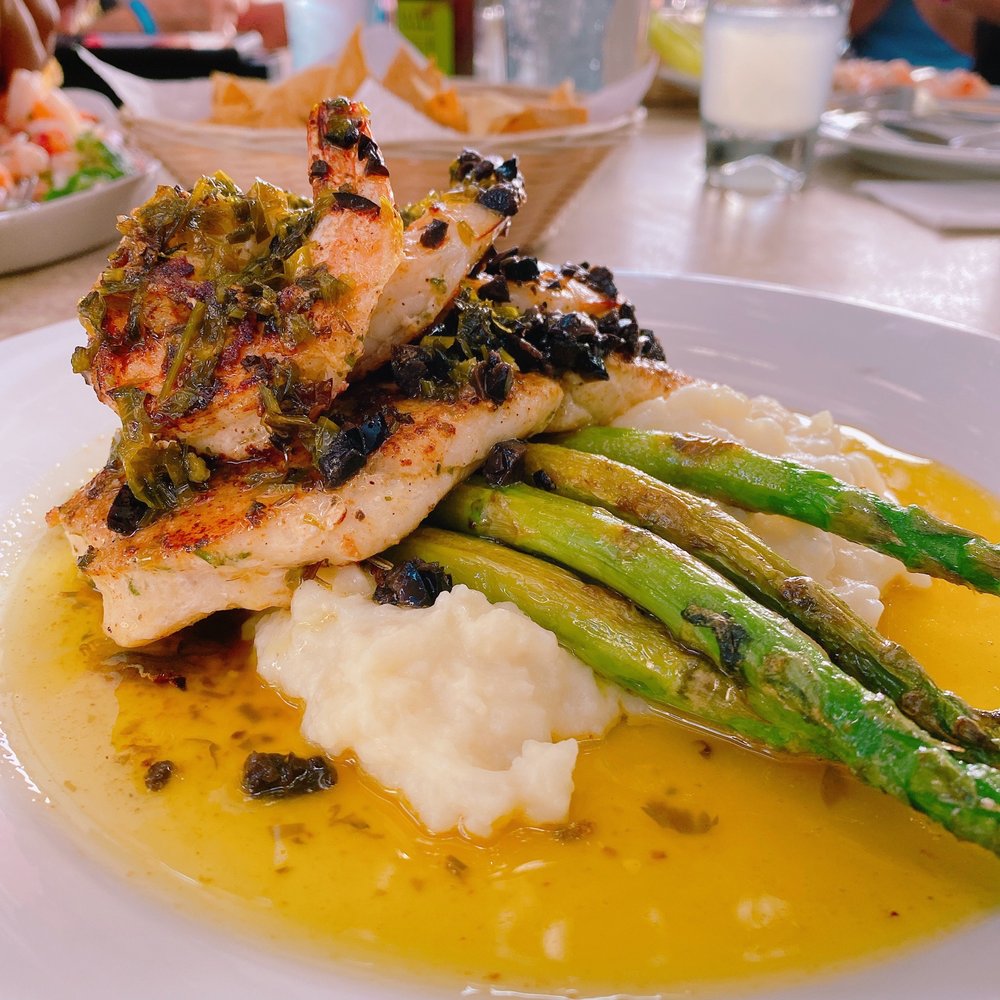 Grouper and shrimp special Grouper and shrimp special