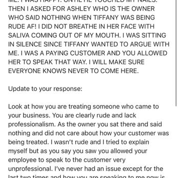 Rex Nails & Lashes Vancouver - The conversation between the owner and myself. - Nail Salons Near Me - Vancouver, Washington Rex Nails & Lashes Vancouver - The conversation between the owner and myself. - Nail Salons Near Me - Vancouver, Washington