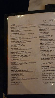 Menu photo 1 87 Ludlow New York, NY Menu photo 1 87 Ludlow New York, NY