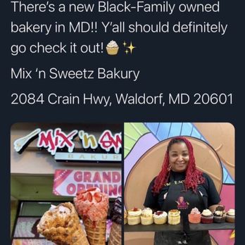 mix ‘n Sweetz Bakury - How I discovered the bakery! - Bakeries Near Me - Waldorf, Maryland mix ‘n Sweetz Bakury - How I discovered the bakery! - Bakeries Near Me - Waldorf, Maryland