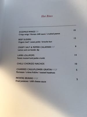 Menu photo 3 Zozimus Bar Dublin, D