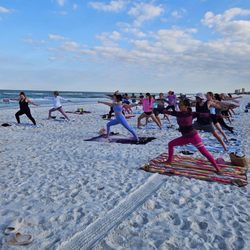 Clearwater Beach Yoga - Yoga on the beautiful beach