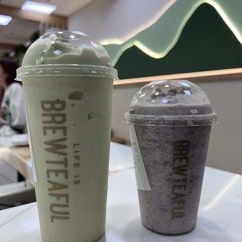 Brew Tea Bar - Addicted! This is probably my 4th or 5th time here since their grand opening lol. Avocado and Oreo slushes today - Desserts Near Me - Las Vegas, Nevada Brew Tea Bar - Addicted! This is probably my 4th or 5th time here since their grand opening lol. Avocado and Oreo slushes today - Desserts Near Me - Las Vegas, Nevada