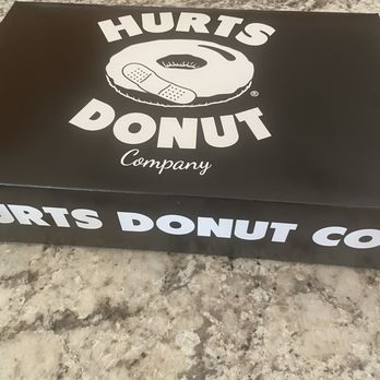 Hurts Donut - Hurts Donut box for 4 large donuts - Donuts Near Me - Coralville, Iowa Hurts Donut - Hurts Donut box for 4 large donuts - Donuts Near Me - Coralville, Iowa