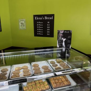 Elena's Bread - Bakery case! - Mediterranean Near Me - San Francisco, California Elena's Bread - Bakery case! - Mediterranean Near Me - San Francisco, California