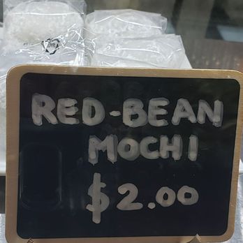 Semicolon Cafe - Red Bean Mochi - Coffee & Tea Near Me - Jersey City, New Jersey