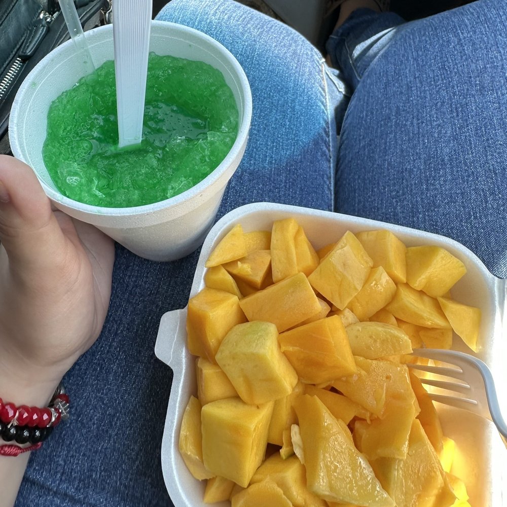 Mango and Lime Snow-cone Mango and Lime Snow-cone