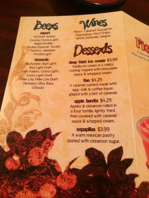 Menu photo 6 Fiesta Mexican Restaurant Norton, MA