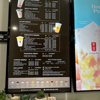 Gong cha - Menu - Bubble Tea Near Me - Palm Springs, Florida Gong cha - Menu - Bubble Tea Near Me - Palm Springs, Florida