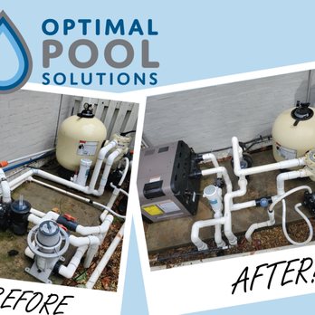 Optimal Pool Solutions - New Hayward heater install and replumb. - Pool & Hot Tub Service Near Me Optimal Pool Solutions - New Hayward heater install and replumb. - Pool & Hot Tub Service Near Me